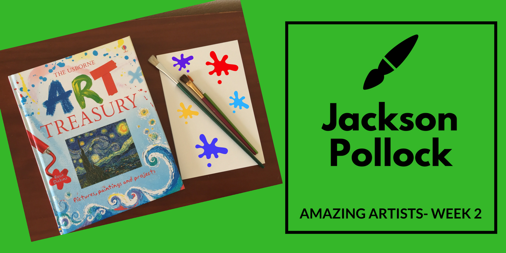 Art Unit, Pollock, homeschool