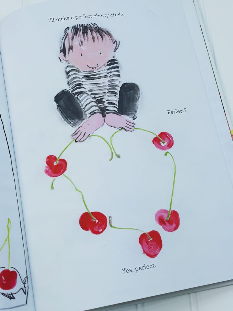 5 cherries book page