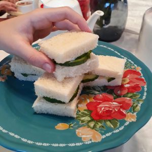 Cucumber sandwiches for the win
